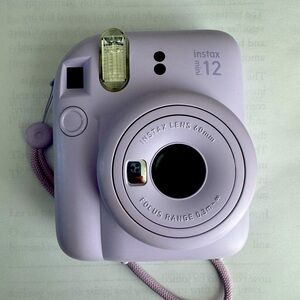 Instax Mini 12 Lilac and film (190 shots)